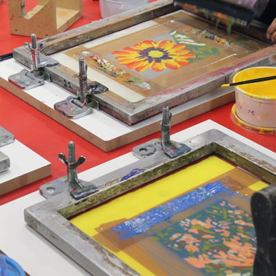 Workshop Monotipia Serigrafia 1