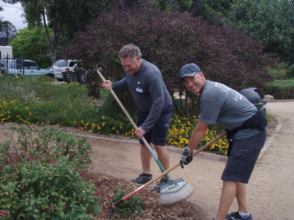 Weekly Volunteer Gardening at Alice Keck Park Memorial Garden 1