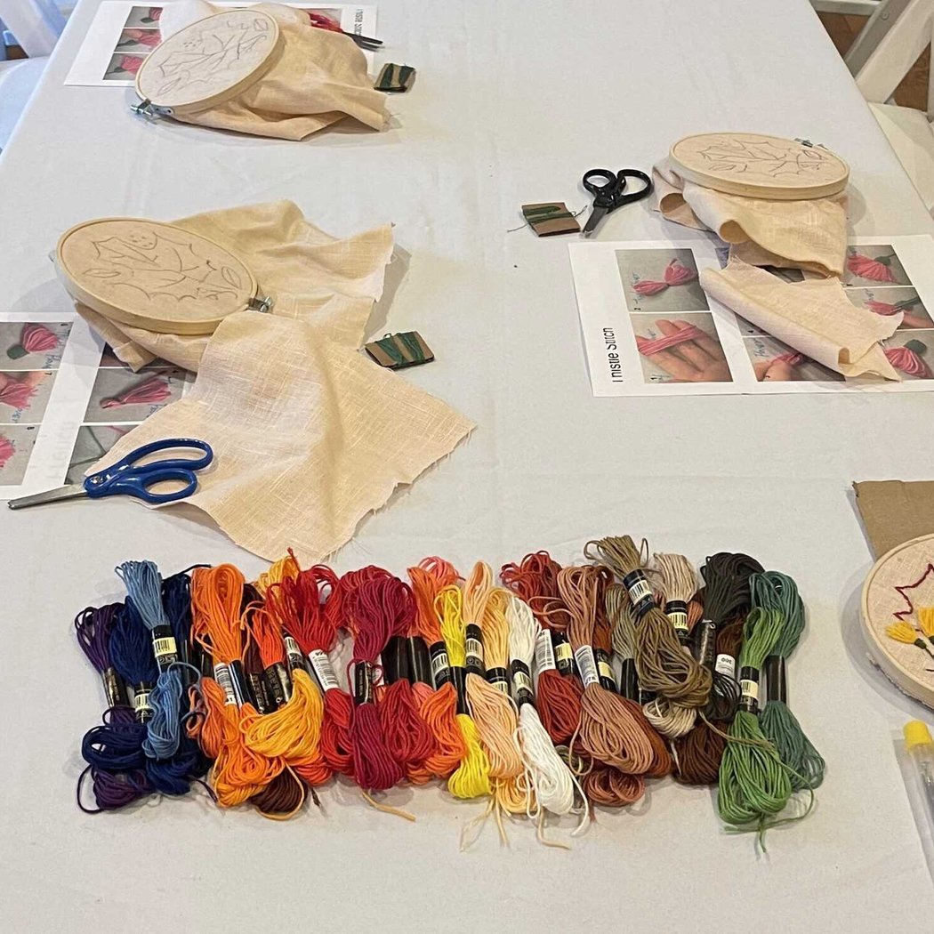 Embroidery Class 1