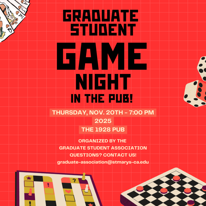 Graduate Student Association Game Night 1