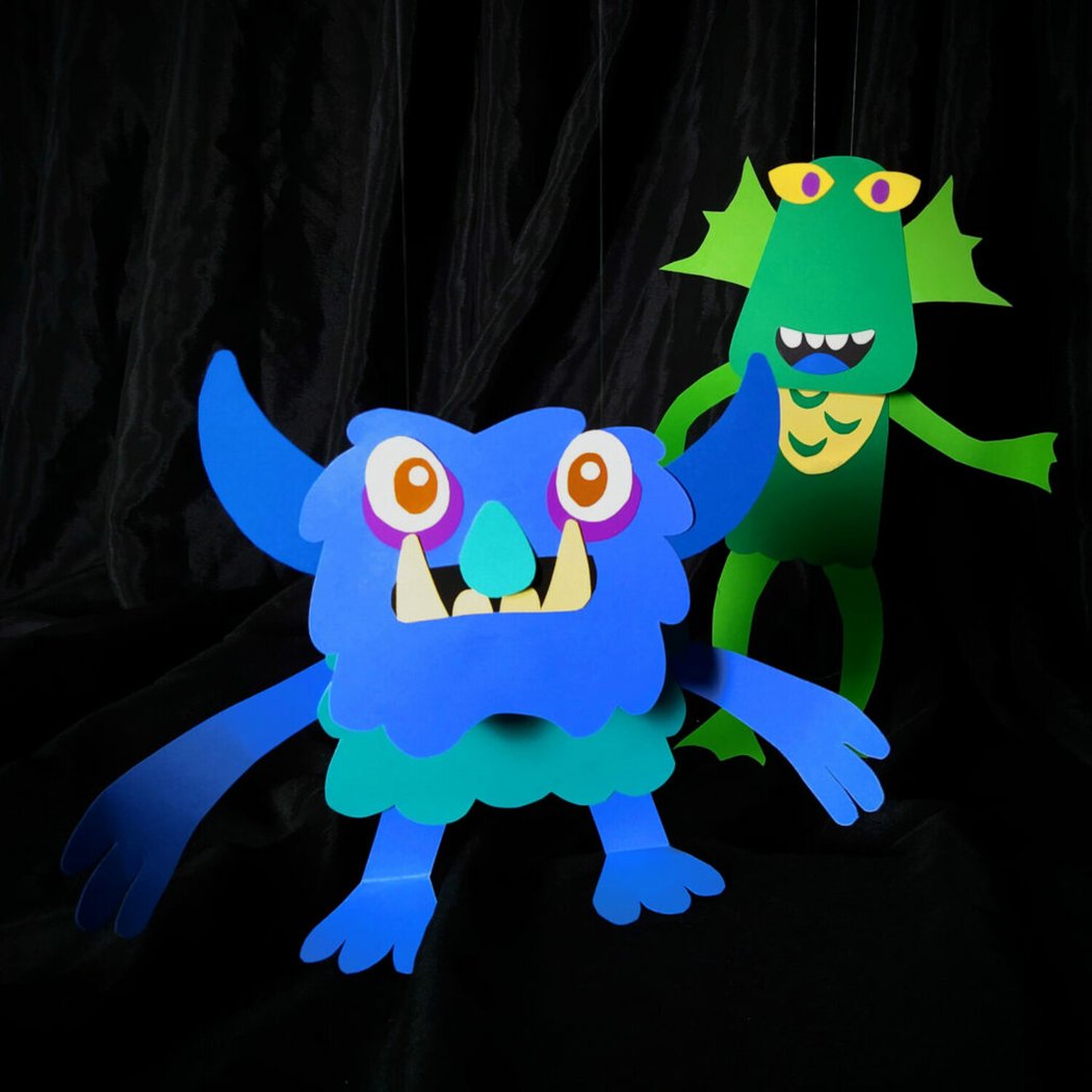 Puppeteering with Brad: Paper Marionettes 1