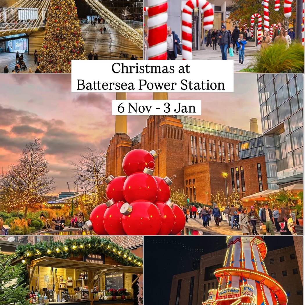 Christmas at Battersea Power Station