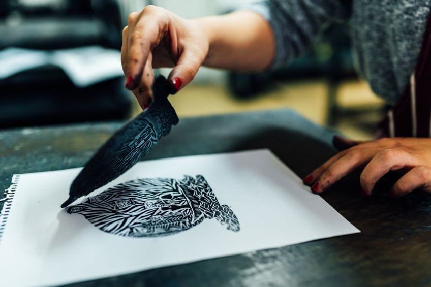 Monotype Printing Workshop 2