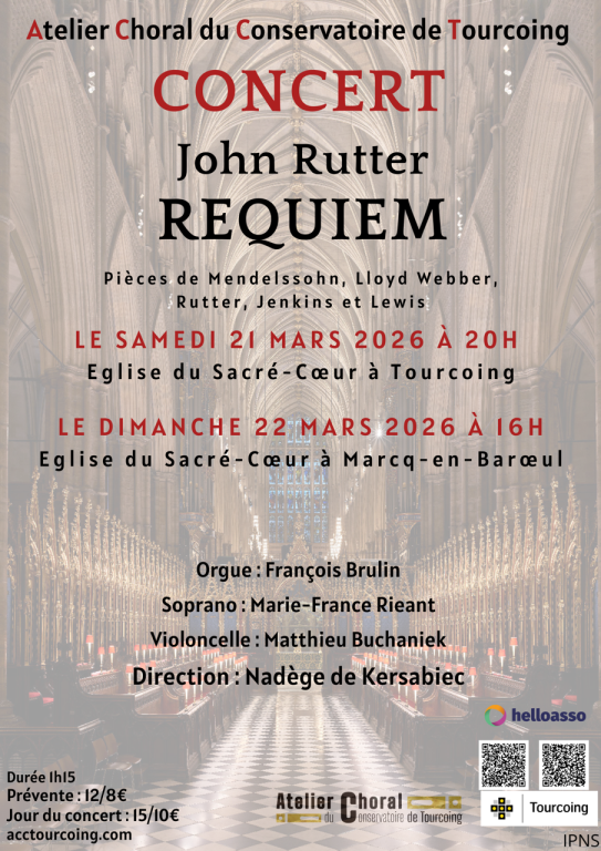 Requiem de John RUTTER et autres pièces 1