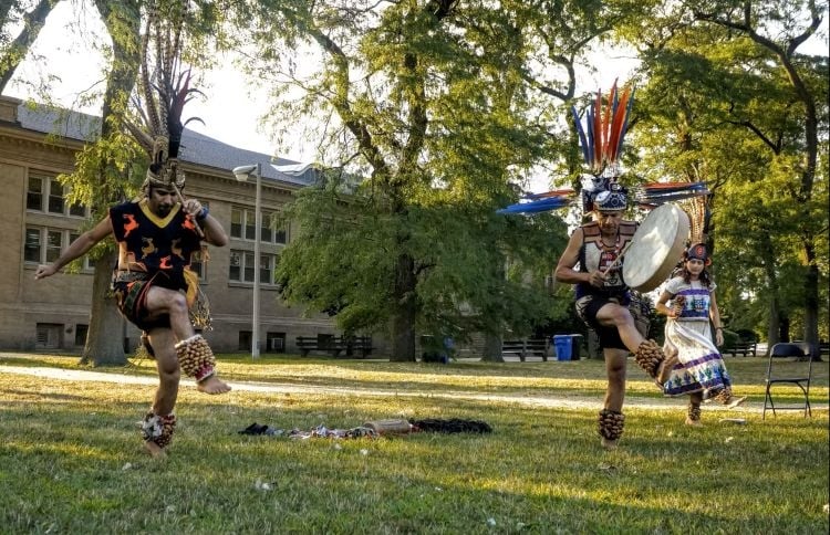 Nahui Ollin Aztec Dance