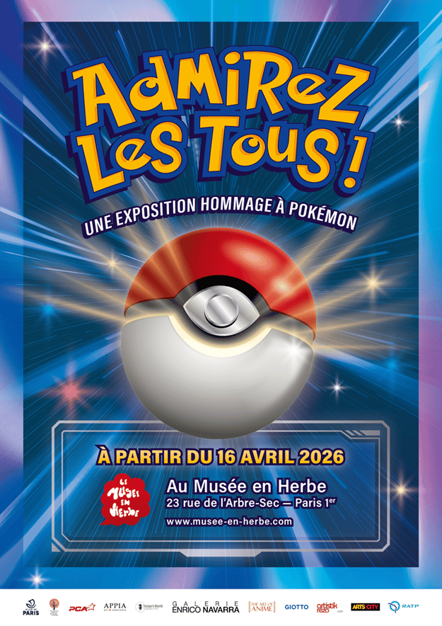 Admirez-les tous ! Expo hommage Pokemon