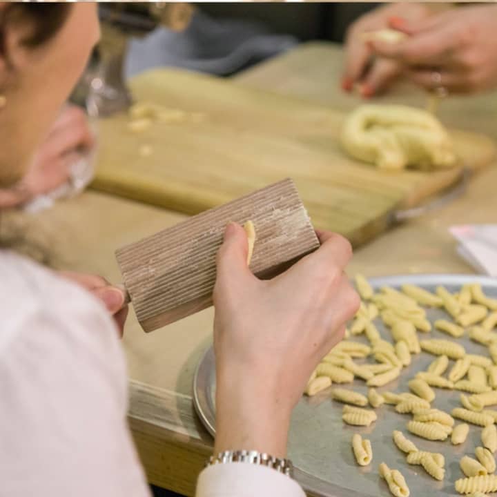 Fresh Cavatelli Pasta with Pesto 1