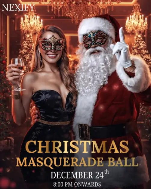 Christmas Masquerade Ball 1