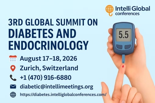 3RD GLOBAL SUMMIT ON DIABETES AND ENDOCRINOLOGY 1
