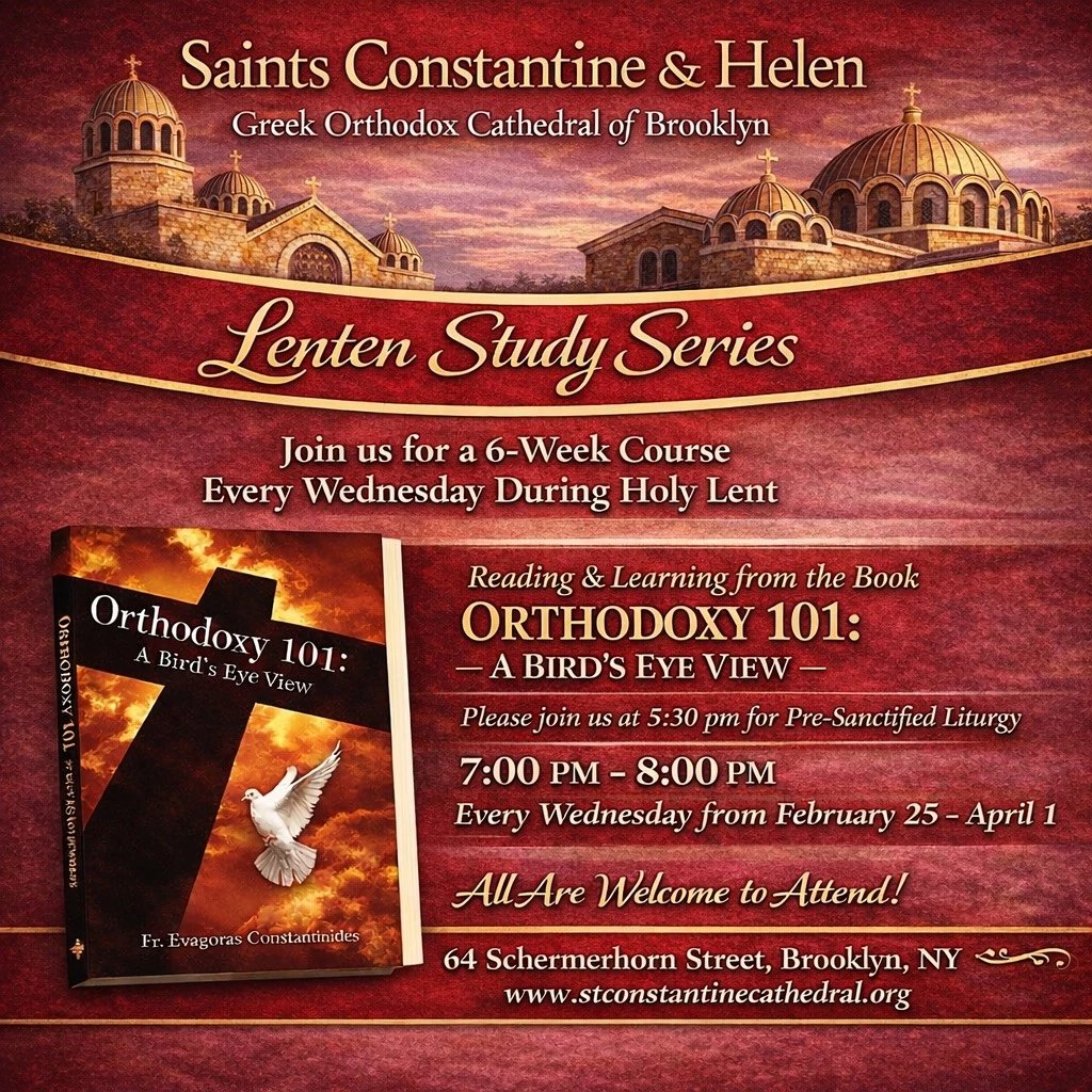Lenten Study Series with Father Evagoras 1