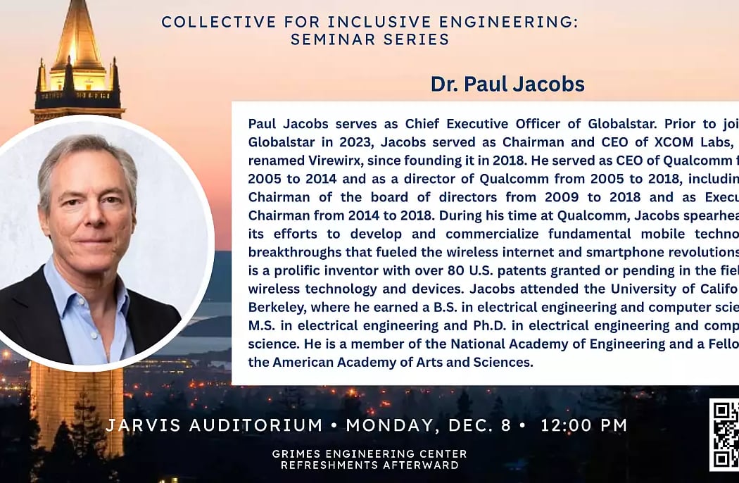 Collective for Inclusive Engineering Seminar with Dr Paul Jacobs 1