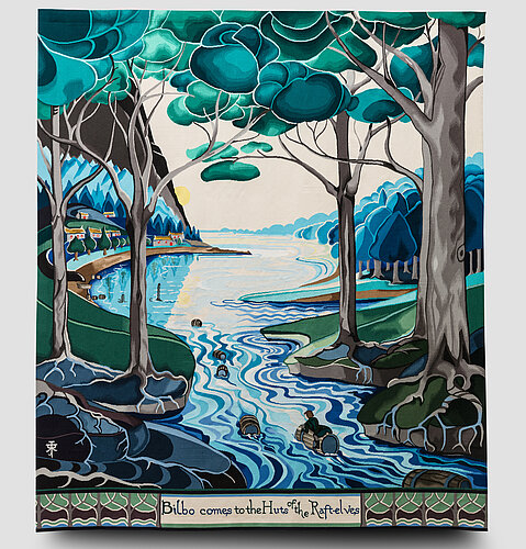 Aubusson tisse Tolkien 1
