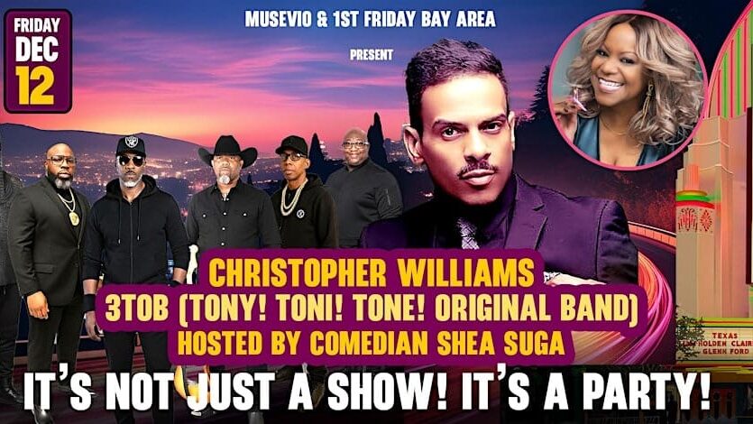 Music, Comedy & Cocktails W/Christopher Williams, 3TOB & Shea Suga 1