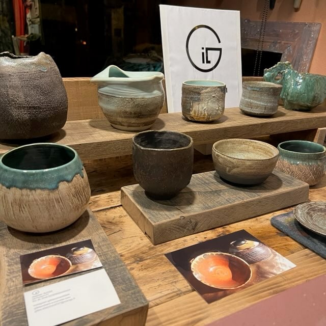 Visite démonstration dans un atelier de céramiste - technique du kurinuki 3