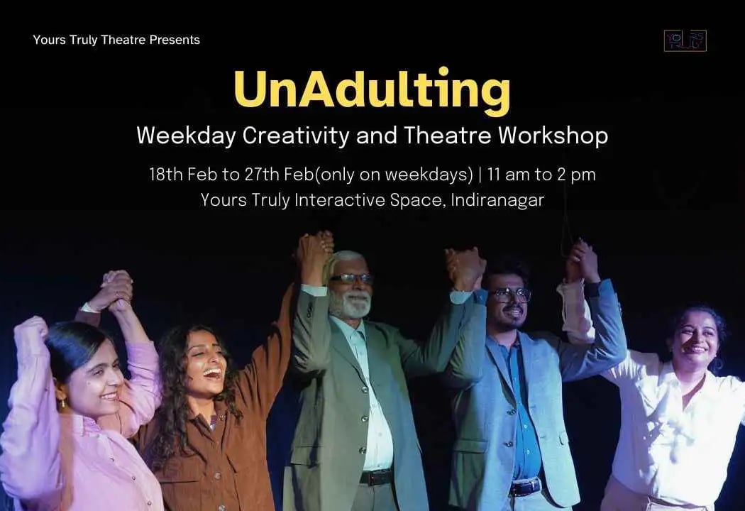 UnAdulting-Weekday Creativity & Theatre Workshop 1