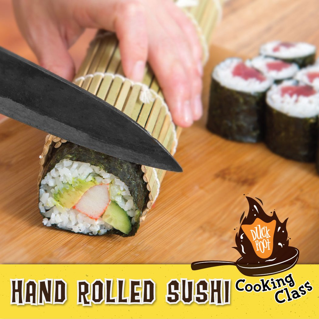 Hand Rolled Sushi Class 1