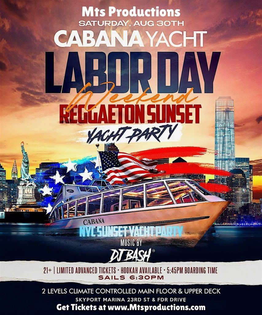 Reggaeton Sunset Yacht Party 1