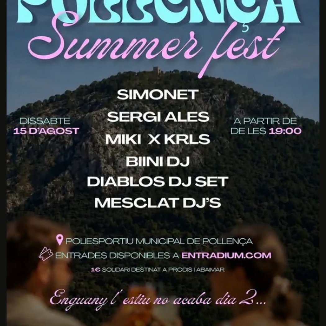 Pollença Summer Fest 1