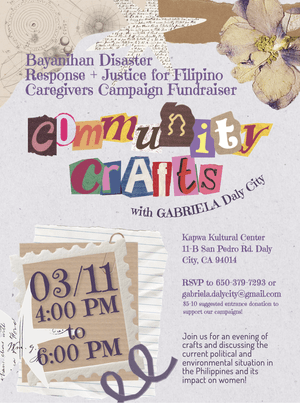 Community Crafts with GABRIELA 1