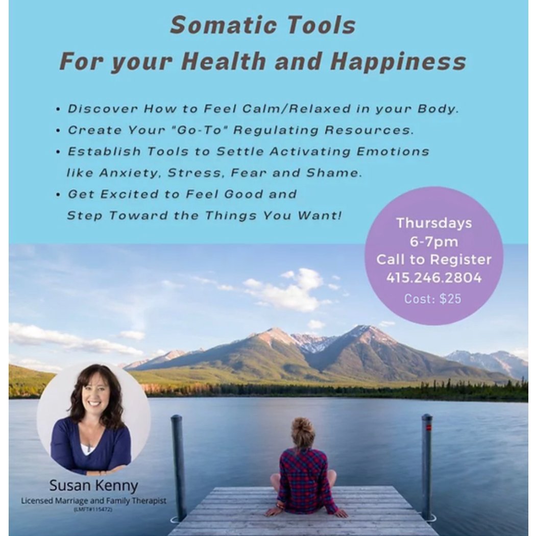 Susan Kenny, LMFT-Somatic Psychotherapist 1