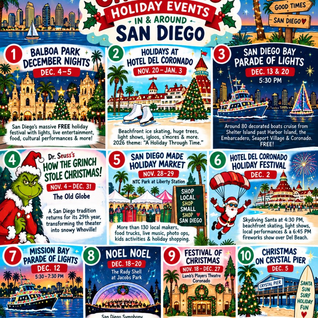 Holidays at Hotel del Coronado