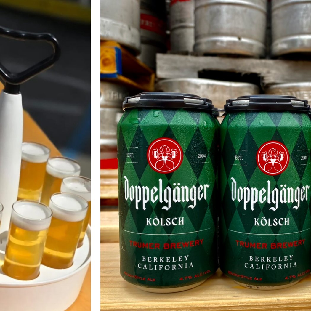 Traditional Kölsch Service and Doppelgänger Kölsch 6-pack Release 1