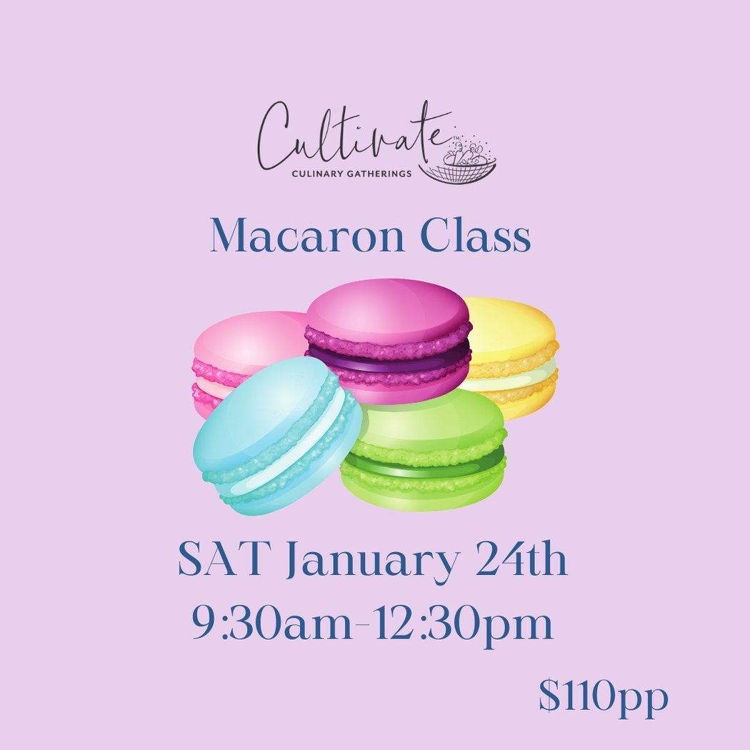 Macaron Skills Baking Class 1