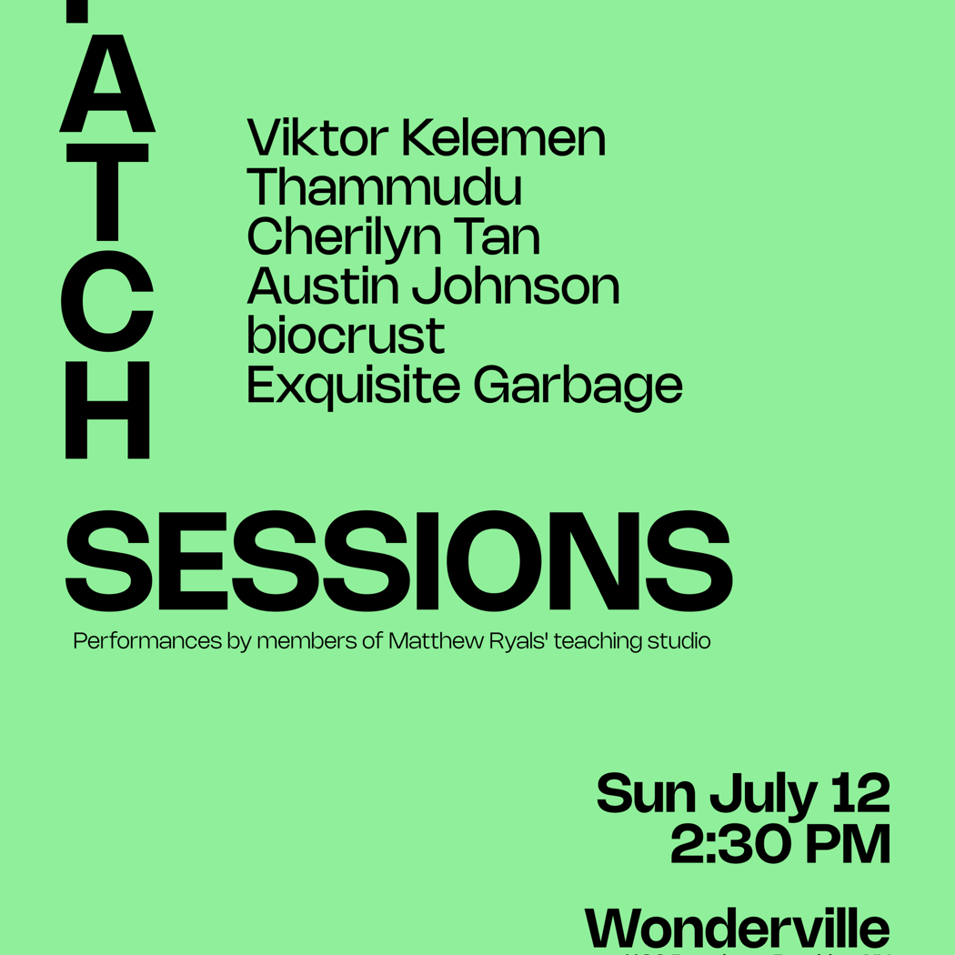 Patch Sessions 1