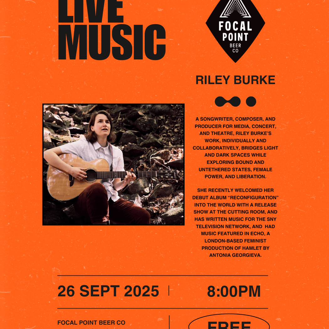 Live Music: Riley Burke! 1