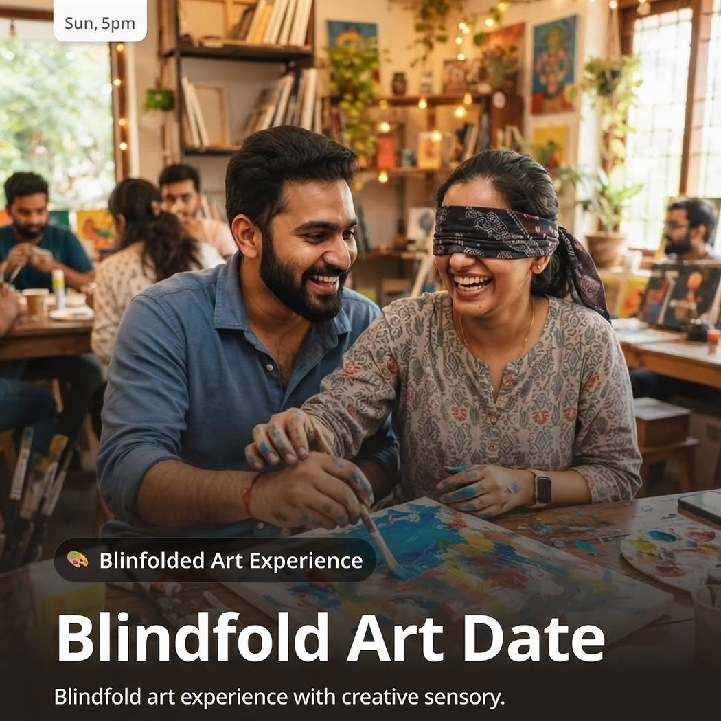 Blindfold Art Date 1