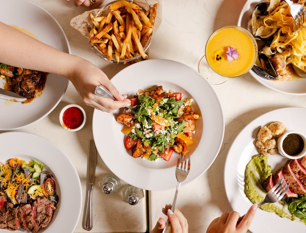 The Dinner Table at French Roast