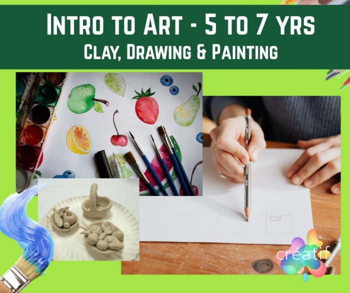 Art Class: Intro To Art (Age 5-7 Yrs) 1