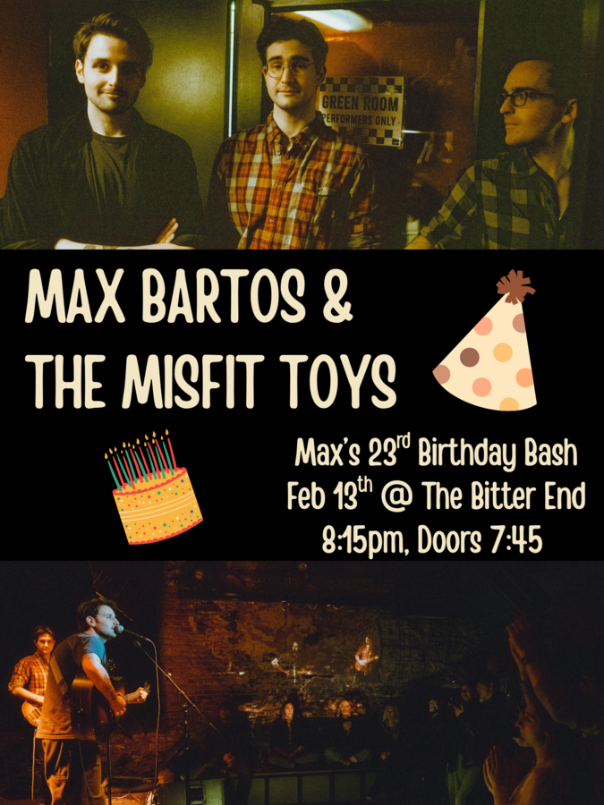 Max Bartos & The Misfit Toys 1