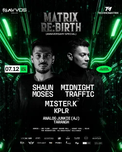 Shaun Moses X Midnight Traffic | MATRIX RE:BIRTH 1