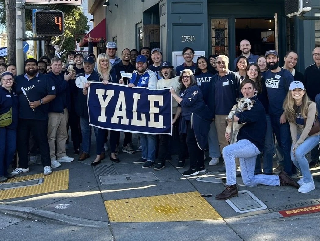 Yale Football FCS Playoff Watch Party 1