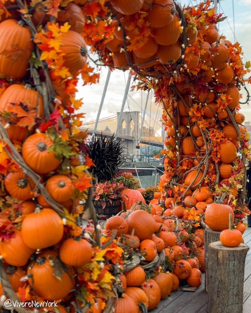 The Pumpkin Arch at Pier 17 1