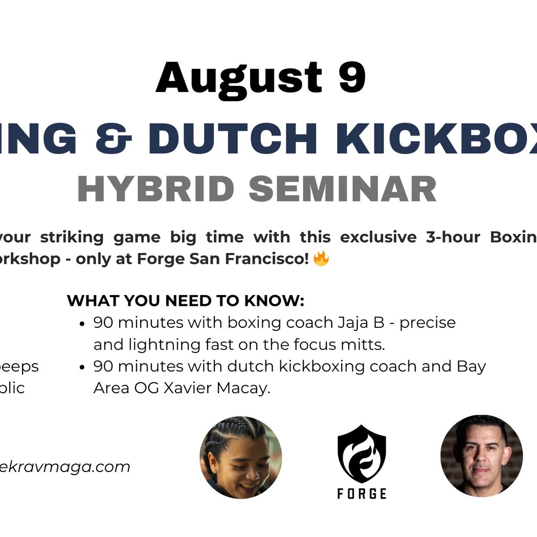 Boxing and Dutch Kickboxing: Hybrid Seminar 1