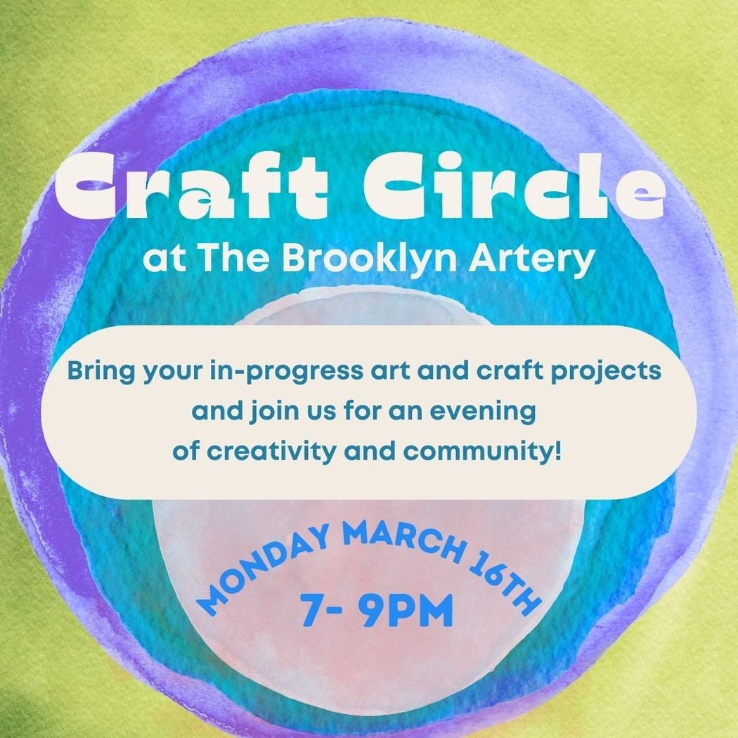 Monthly Craft Circle 1