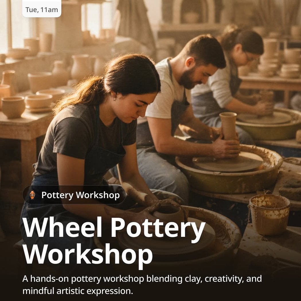 Wheel Pottery Workshop 1