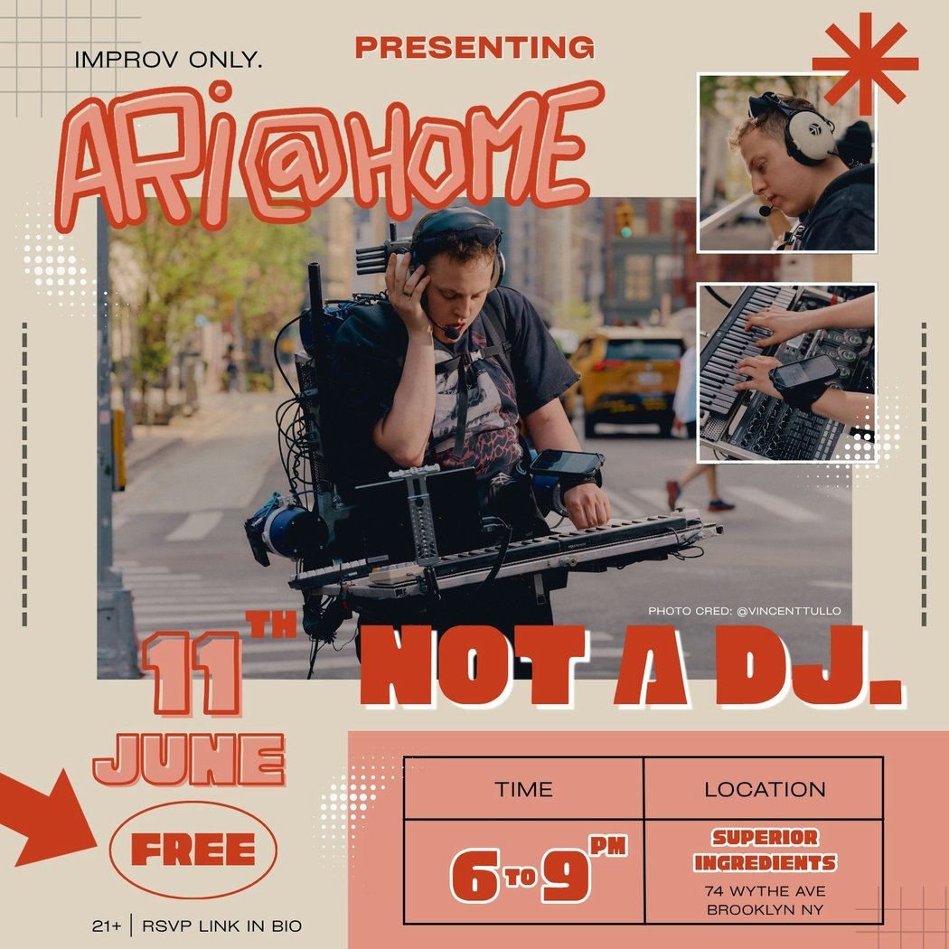 ari@home Presents: Not A DJ
