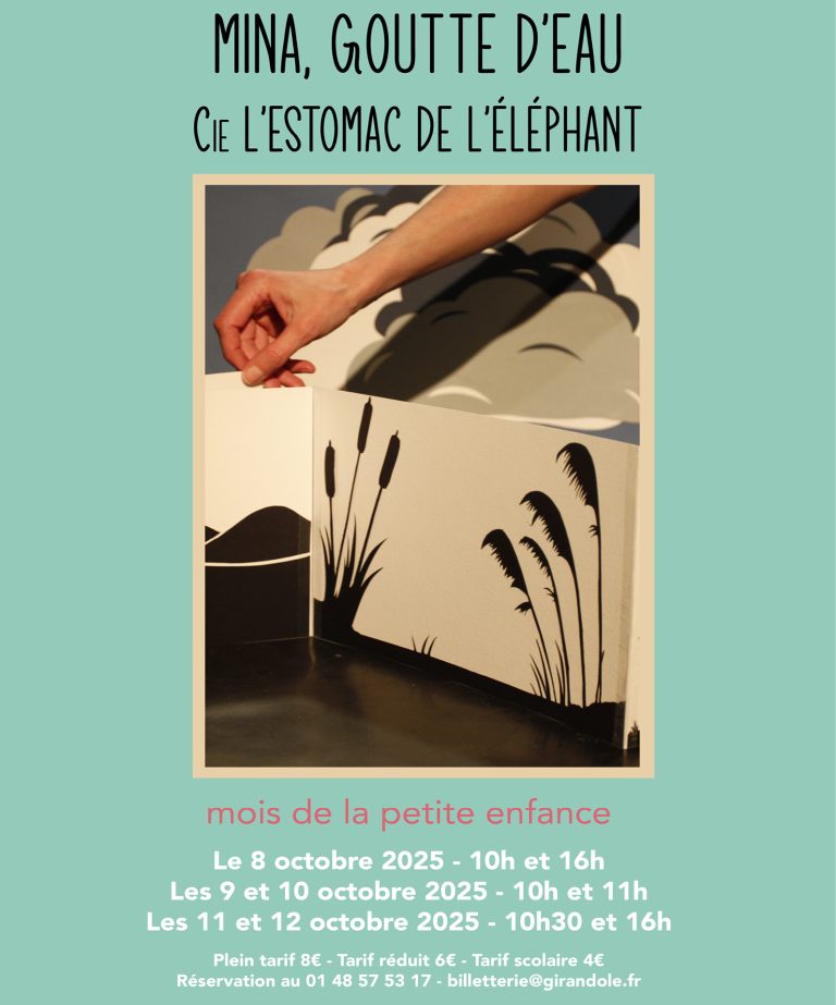 MINA, GOUTTE D’EAU – CIE L’ESTOMAC DE L’ÉLÉPHANT 1