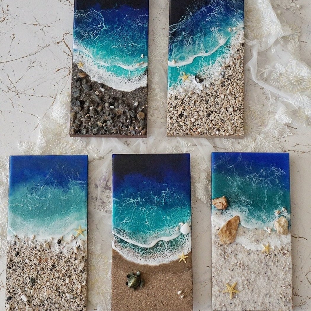 Beach Resin Art Workshop 2