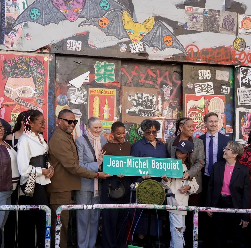 Jean-Michel Basquiat Commemorative Plaque 2