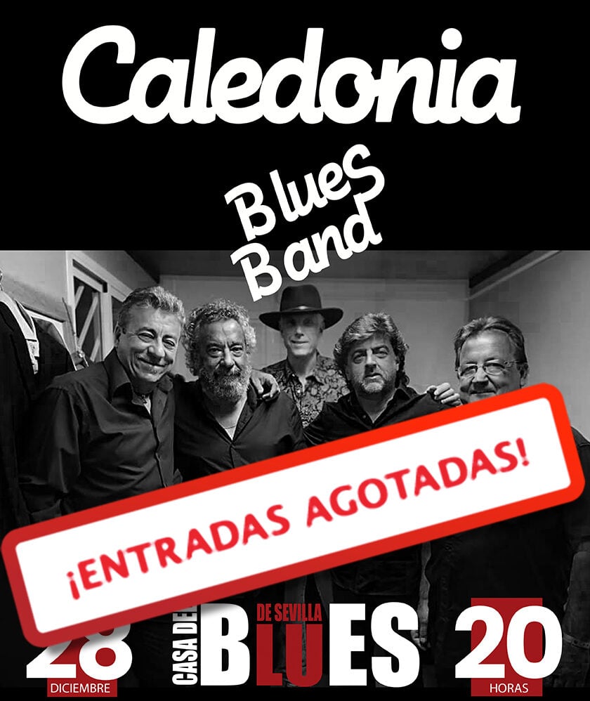 Caledonia Blues Band. Concierto Casa del Blues 1