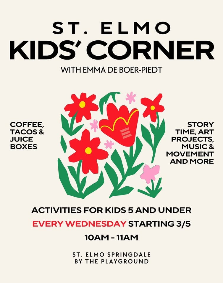 Kids’ Corner at St. Elmo Brewing