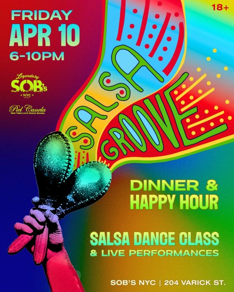 Salsa Groove: Dance Class & Happy Hour 1