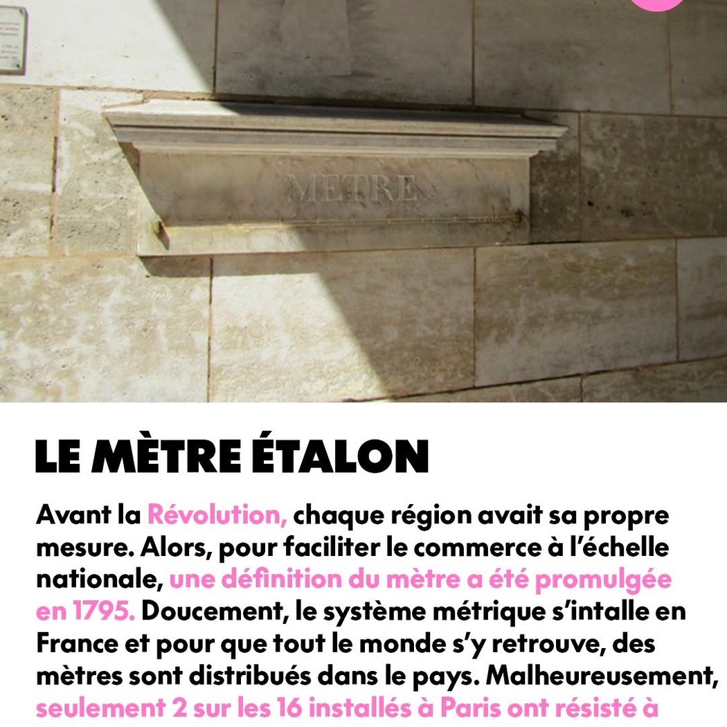 Mètre étalon 1