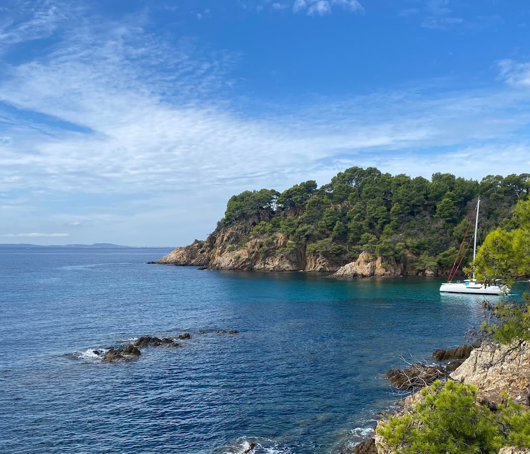 Sentier du littoral Plage de l'Argentière La Londe des Maures / Le fort de Brégançon. 2