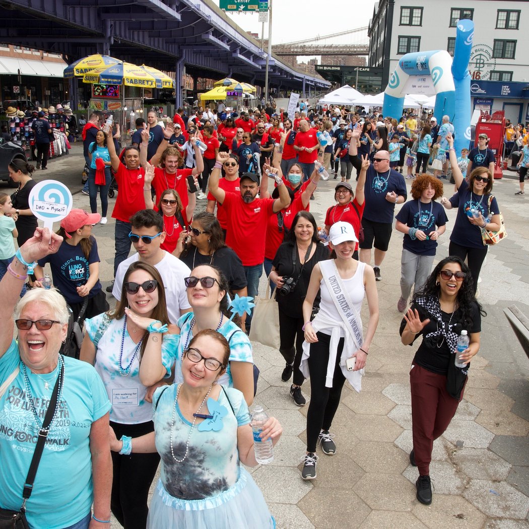 LUNG FORCE Walk 1