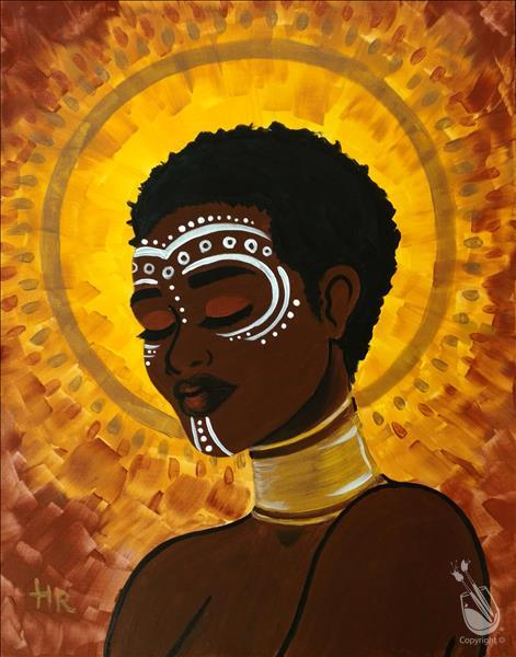 Tribal Goddess **New Art** 3 Hours 1